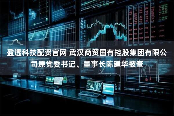 盈透科技配资官网 武汉商贸国有控股集团有限公司原党委书记、董事长陈建华被查
